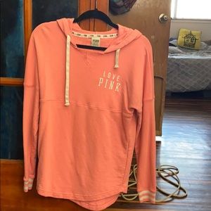 PINK bright pink hoodie xs